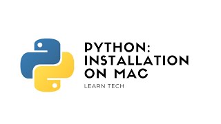Installing Python on Mac OS