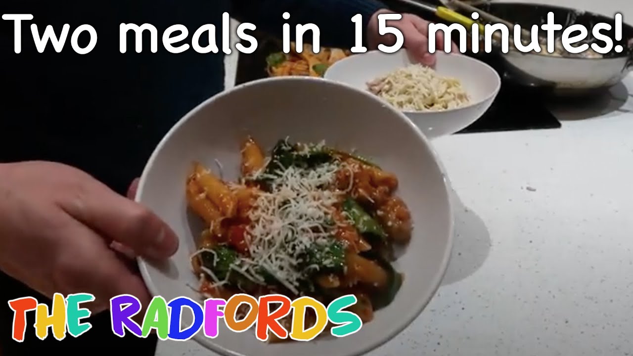 Two Tasty Meals In Under 15 Mins (Cooking On A Budget) | The Radford