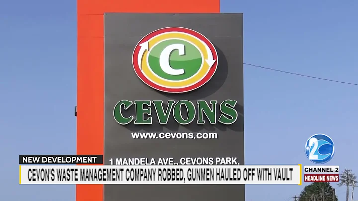 CEVON'S WASTE MANAGEMENT COMPANY ROBBED, GUNMEN HAULED OFF WITH VAULT