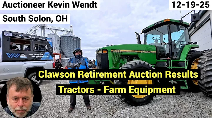 Auction Results - Tractors Case IH Stieger 9350 | J D 8300 | M F 1135 - M F 9520 Combine - 12-19-25