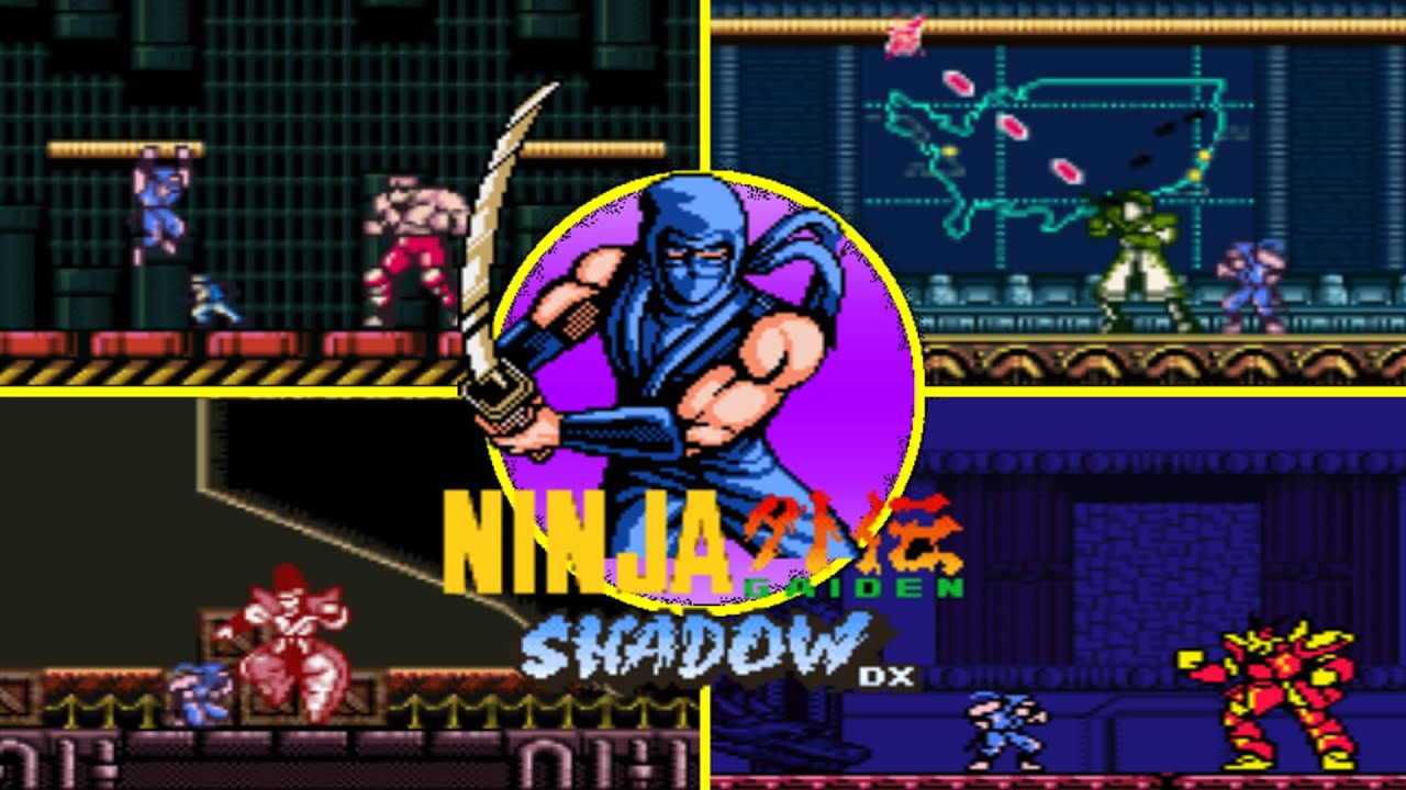 Ninja Gaiden Shadow DX (忍者龍剣伝 DX) Color Enhanced (Hack