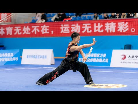 男子南刀 第13名 贵州 张金龙 8.706分 2023年全国武术套路冠军赛 National Wushu Routine ...