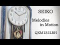 SEIKO Melodies in Motion Clock QXM132LRH からくり時計 - YouTube