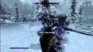 Skyrim - Master Conjuration Spells w/ Knife of Dreams