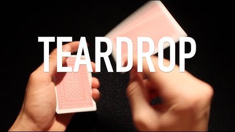 Teardrop//Card Flourish Tutorial//Learn Cardistry