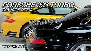 Porsche 993 Turbo  Dry Ice Cleaning & Detailing The Greatest Sports Car?