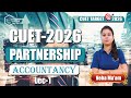 CUET 2025 Accountancy Masterclass | Partnership Fundamentals (Part - 1) | Aspiring Aces