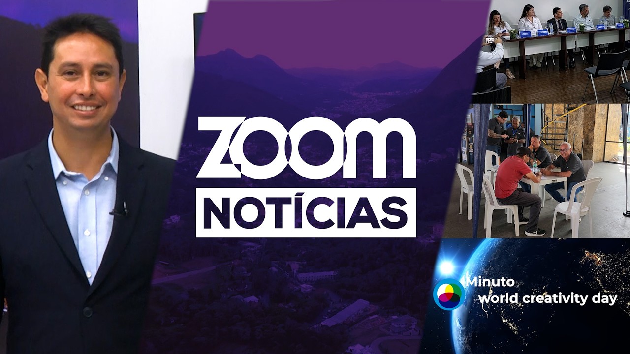 Zoom Notícias | Roosevelt Concy é Reeleito Presidente da ACIANF, World Creativity Day 2026