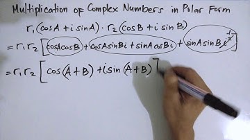 How to Multiply Complex Numbers in Polar Form?