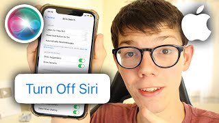 How To Turn Off Siri On iPhone - Full Guide