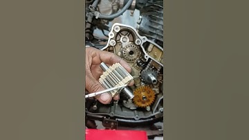 #Bajaj Pulsar scissor gear balancer timing setting