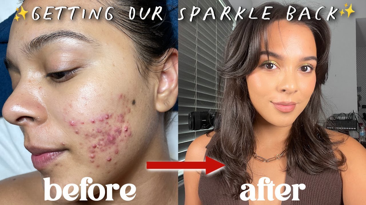 Holiday Glow Up in 3 HOURS 🧖🏽‍♀️ at home self-care, skincare, hair, makeup + mental glow up!