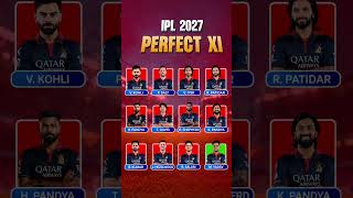 RCB Perfect Playing XI for IPL 2027 #ipl2027 #rcb #RCBplaying11 #Viratkohli #ipl #iplhighlights