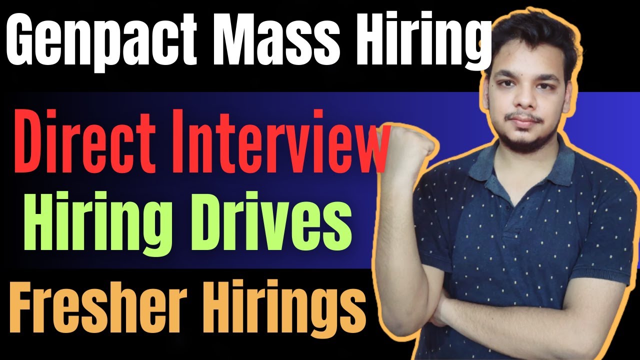 Genpact Virtual Mass Hiring & Interview | OFF Campus Drive | 2021 | 2022 | 2023 | 2024 | 2025 Batch
