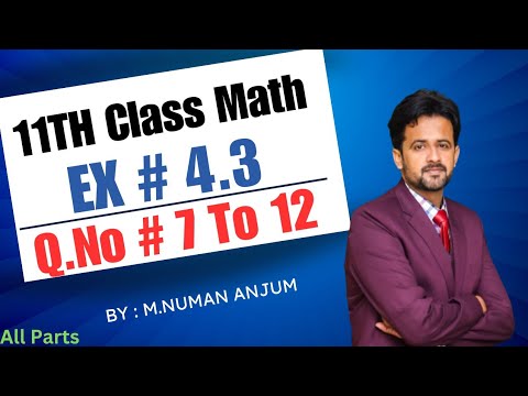 1st year math
