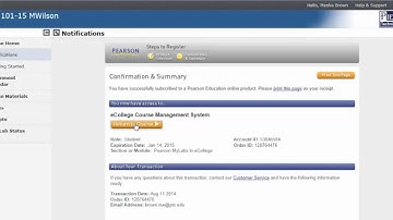 Mylabsplus Accessing Course - Complete
