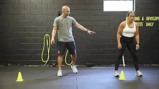 Lateral Shuffle to Hold