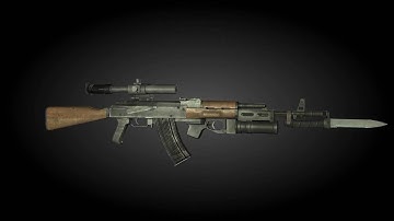 AK-74 model