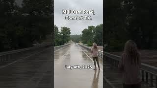 This video was sent to us by a follower of Mill Dam Rd in Comfort TX. July 4th.