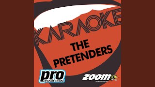 Back On The Chain Gang [No Backing Vocals] (In The Style Of 'The Pretenders')