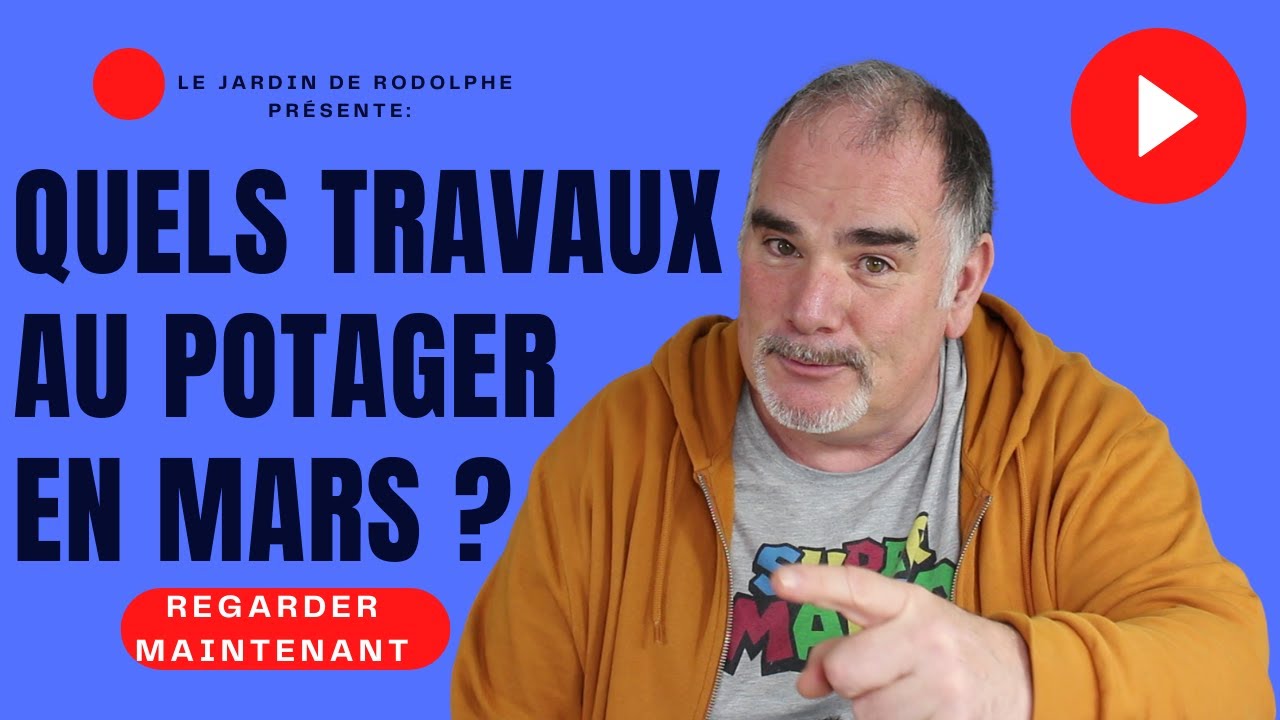 Que faire au potager en  mars?