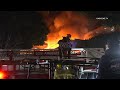 Massive Commercial Fire Breaks Out In Downtown LA