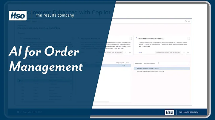 AI-Driven Purchase Order & Sales Management | Dynamics 365 Supply Chain Demo