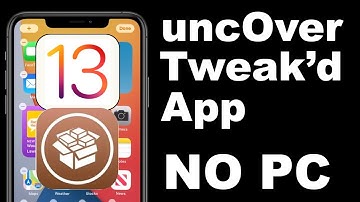 Get Rovoked UncOver/ iPhone Jailbreak  /Get Tweaked App (No Computer)