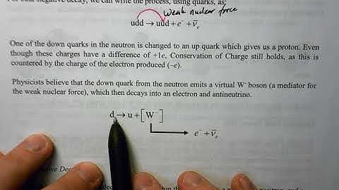 P30 D4.4b - Quarks and Beta Decay