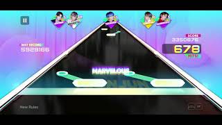 리듬하이브 투바투 스튜디오 New Rules (Super Hard) All Marvelous/Rhythm Hive TXT (perfect hit)