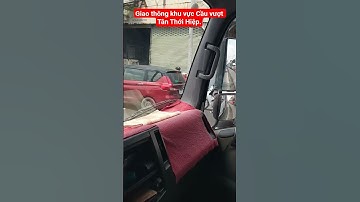 Tình hình giao thông trên quốc lộ 1A khu vực giao nhau với Lê Thị riêng hướng  đi miền Tây.