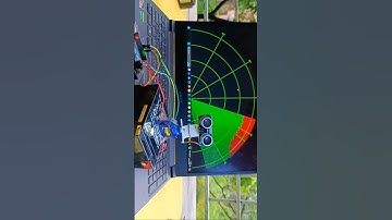 Ultrasonic Radar System Using Arduino #arduinoproject #radar