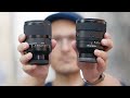 Sigma art 50mm f12 vs sony gm  thinner lighter  shorter