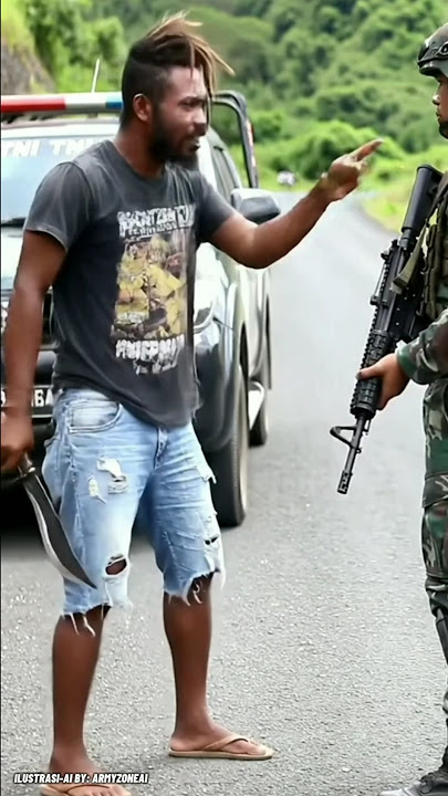 Preman sok keras di hadapan sang prajurit TNI😱‼️#shorts #tni #viral