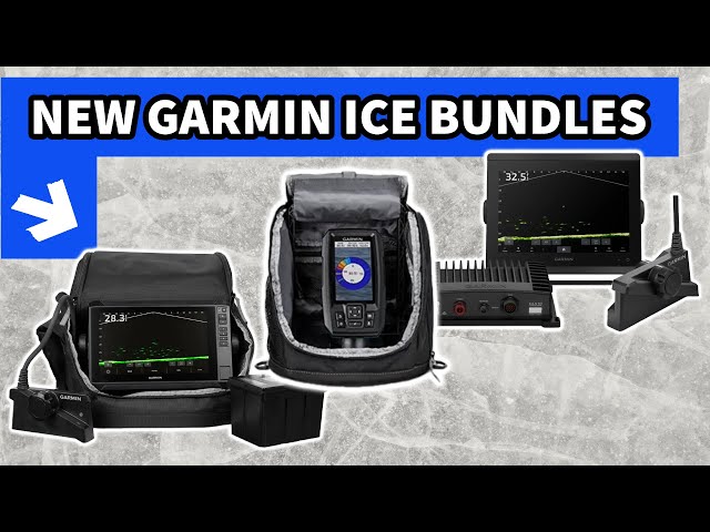 Garmin ECHOMAP™ UHD2 9 LiveScope Ice Fishing Bundle