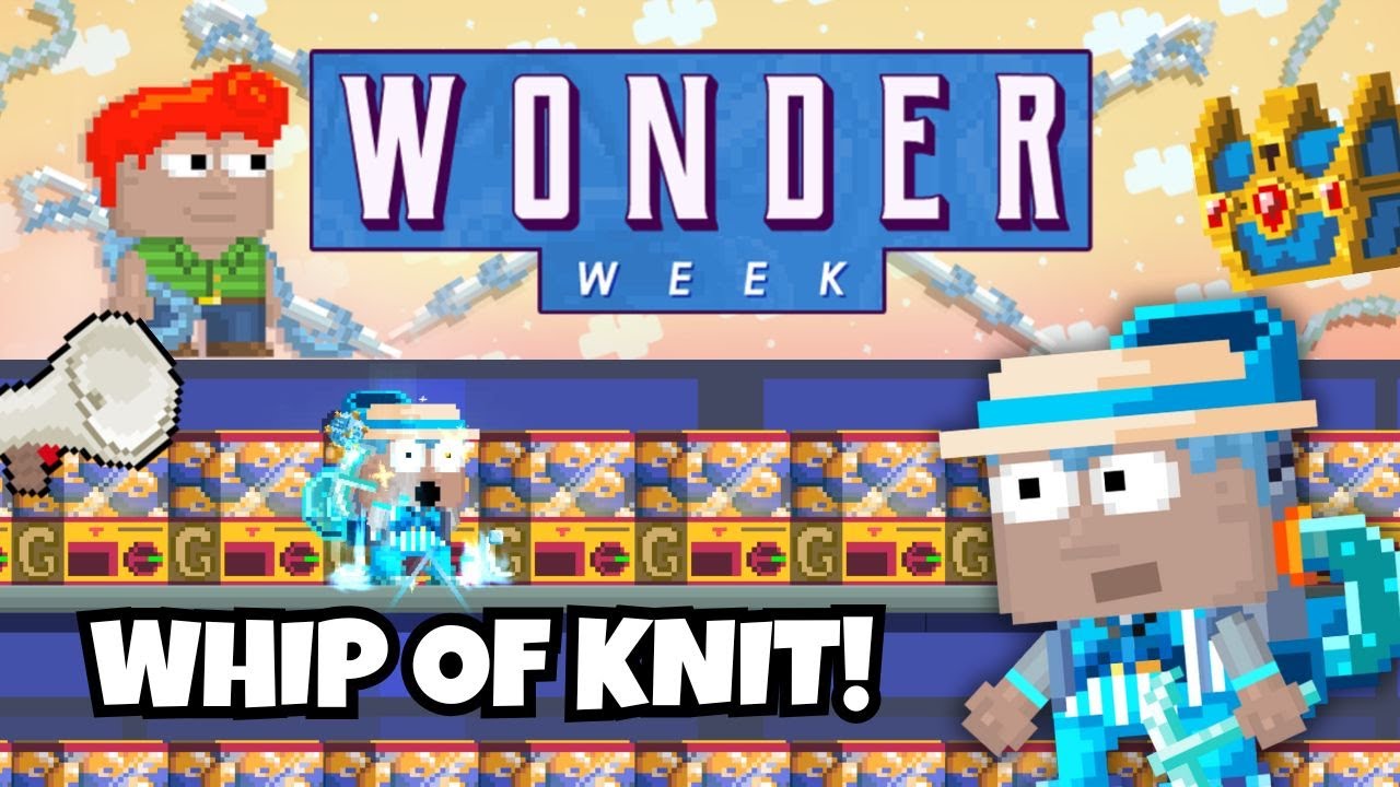 1,000 WONDER PROVIDERS + NEW WHIP OF KNIT!! 🧶 | GrowTopia Wonder