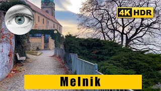 Mělník - Beautiful city of Bohemian queens near Prague, Czech Republik ASMR 4K HDR