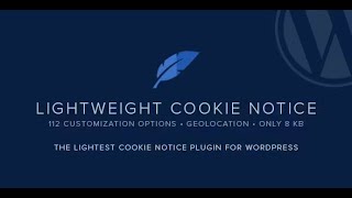 Lightweight Cookie Notice By Daext