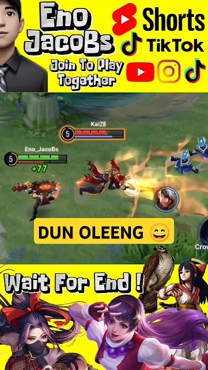 Bro Hayuk Mabar Bro ‼️ Bentar Bro, Blokir Nomor Doi Dulu . #honorofkings #hok #mobilelegends #shorts