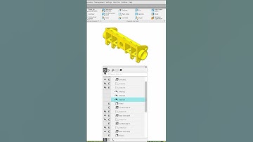 Dragging Objects in the Tree in KOMPAS-3D CAD System