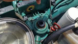 Bleeding D6 secondary fuel filter