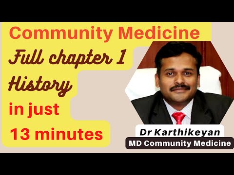 Full Chapter 1 Community Medicine In Just 13 Minutes.. Preventive And Social Medicine