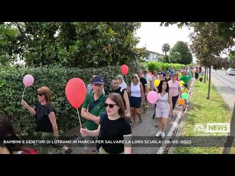 BAMBINI E GENITORI DI LUTRANO IN MARCIA PER SALVARE LA LORO SCUOLA | 28/05/2023