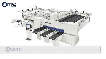 Si-Mac Albania - Gabbiani a3 (Angular panel saw with rotating table)