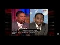 Jalen Rose defending Kwame brown against Steven and Skip Callin Him a “scrub” (classic)