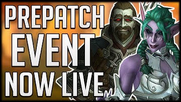 PREPATCH EVENT IS NOW LIVE - What To Do & How To Gear Up Alts FAST