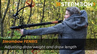 The Steambow Fenris and M1 bow: adjusting draw weight and length to suit your needs