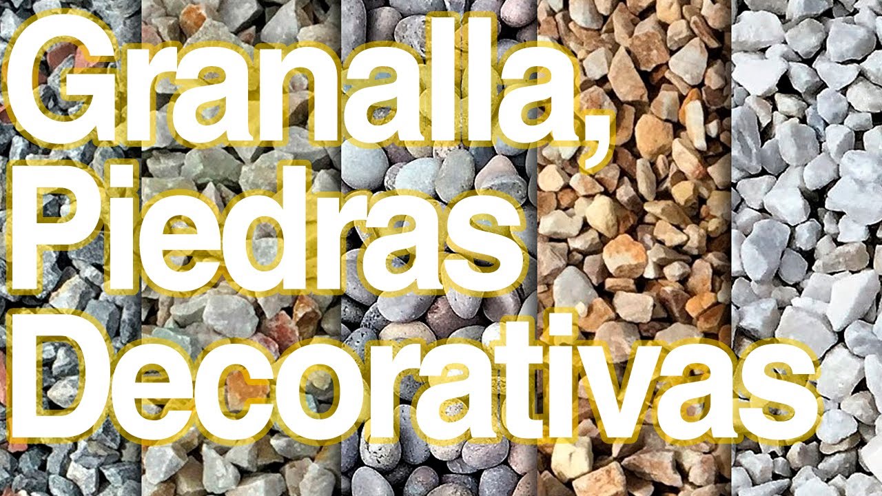 como hacer un jardin con piedras decorativas 