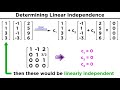 Linear Independence