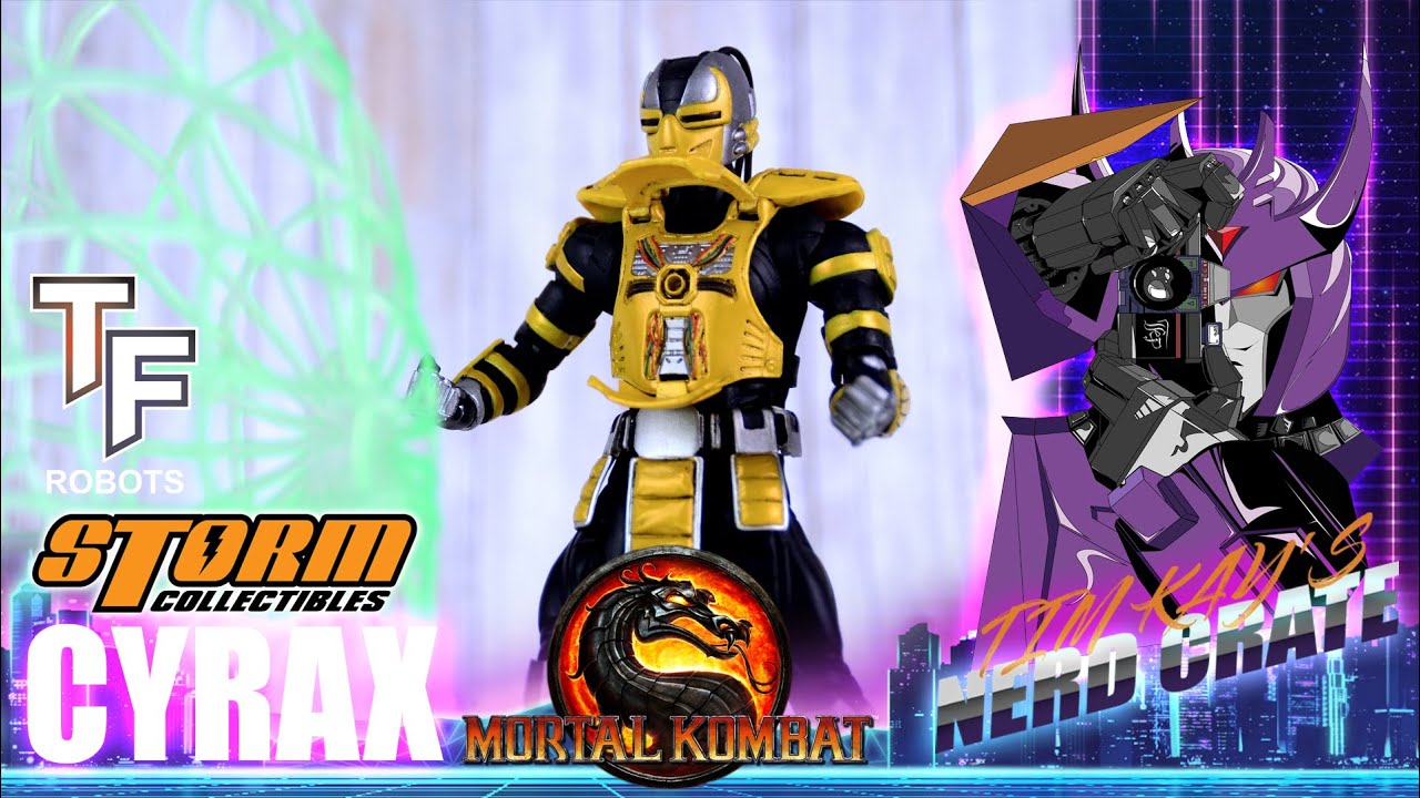 Mortal Kombat Action Figure 1/12 Cyrax | Storm Collectibles | TF Mortal Kombat Action Figure 1/12 Cyrax | Storm Collectibles | TF